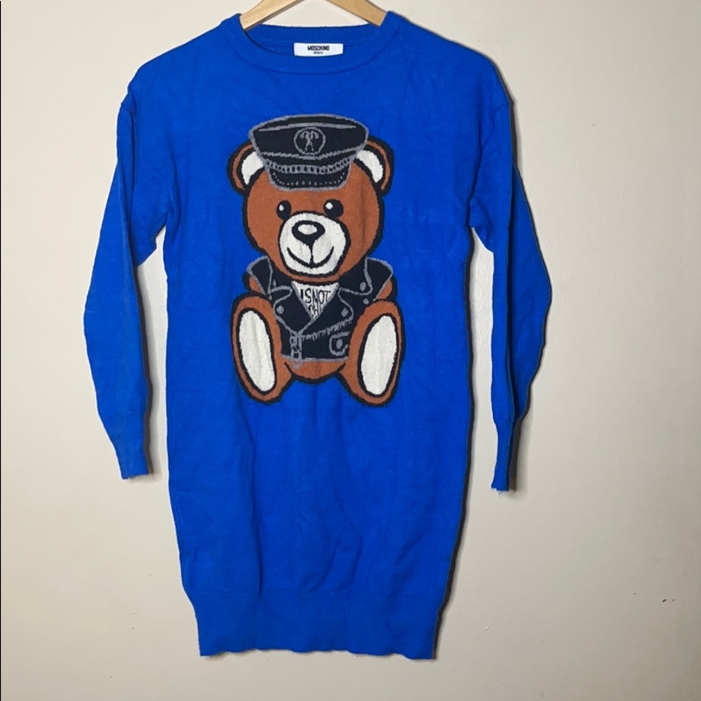 Blue Moschino Dress
